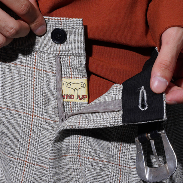 WRD5317 /「WIND UP - TACK EASY PANTS / IVORY」タックイージースラックス