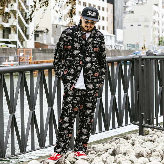 限定】NASTOYS × TATTOO STUDIO YAMADA「“GALAXY TATTOO FLASH“ Sack