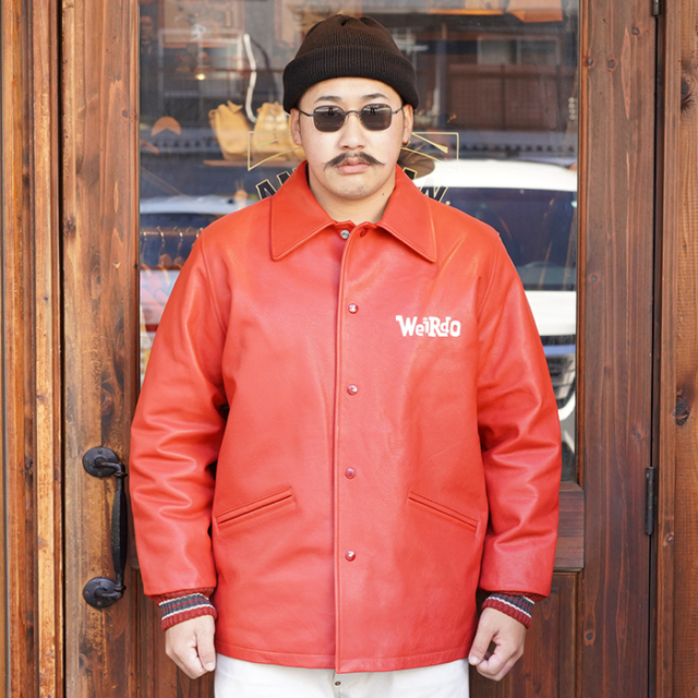 WRD-24-AW-01 /「SPUTNIKS - LEATHER PHARAOH / RED」レザーファラオ