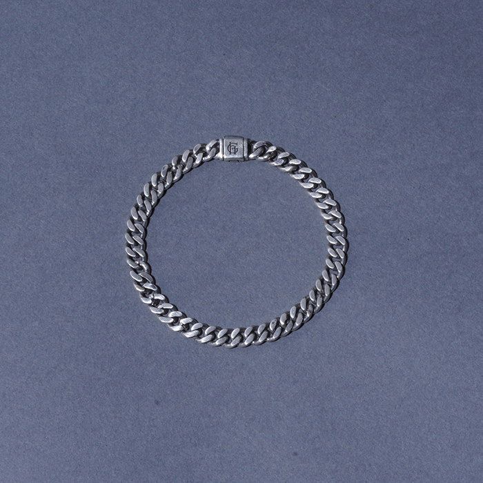 GLAD HAND/グラッドハンド「NARROW CHAIN BRACELET / SILVER」ナロー