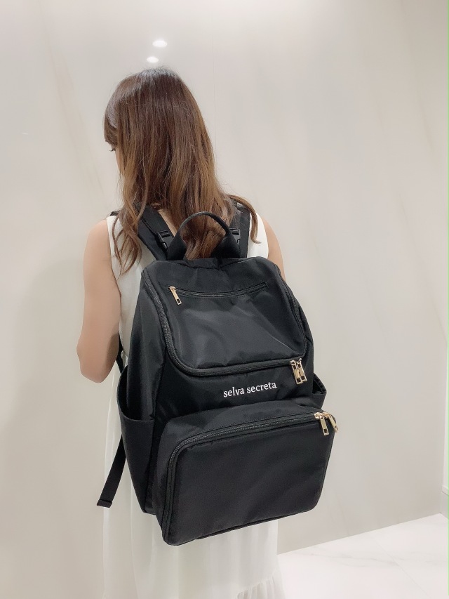selva secreta】bucket RUCKSACK(black)
