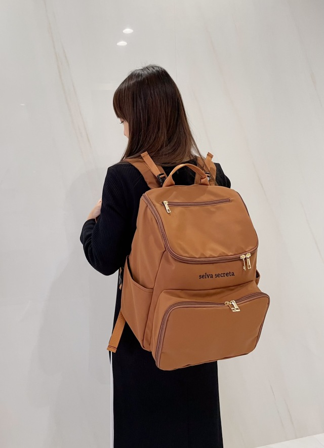 selva secreta】bucket RUCKSACK(brown)