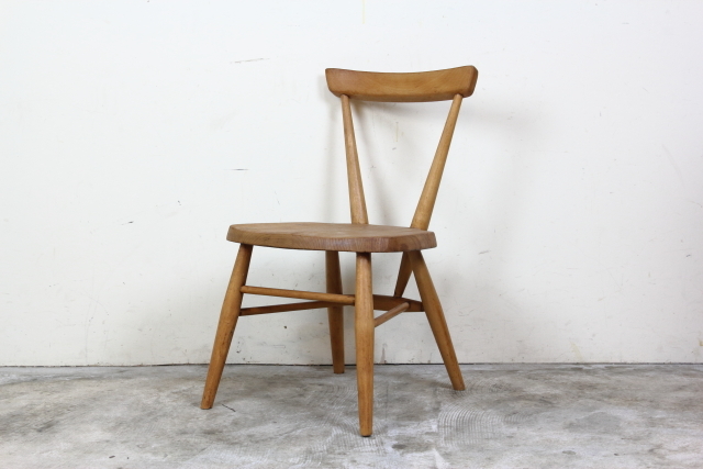 イギリスアーコール社 ercol スタッキングチェア（シングルバック 座面