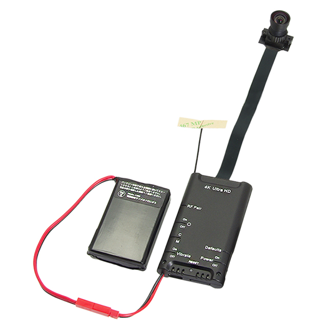 UHD-100DY | 4K録画対応基板(基盤)完成ユニット型Wi-Fi小型カメラ