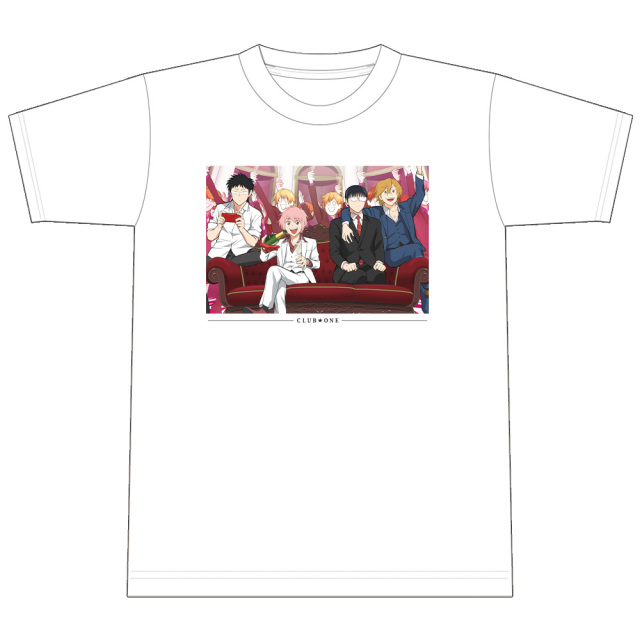 アニメ「えぶりでいホスト」 Tシャツ Mサイズ
