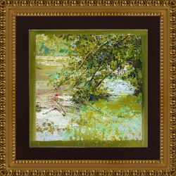 トレンツ・リャド 新作版画XIMシリーズ 【エルベストンの森】 フラン