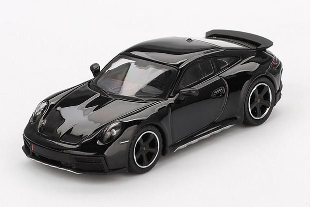 MINI GT 1/64 (ダイキャスト製) ポルシェ 911 ダカール ブラック(左