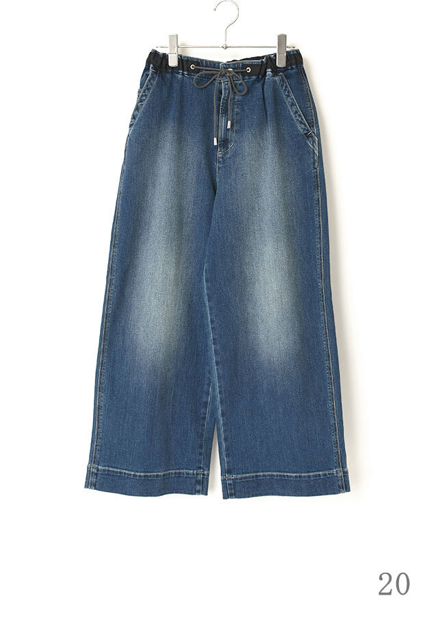 モナーム イージーワイド デニム Sサイズ 新品 未使用 、匿名配送 楽天