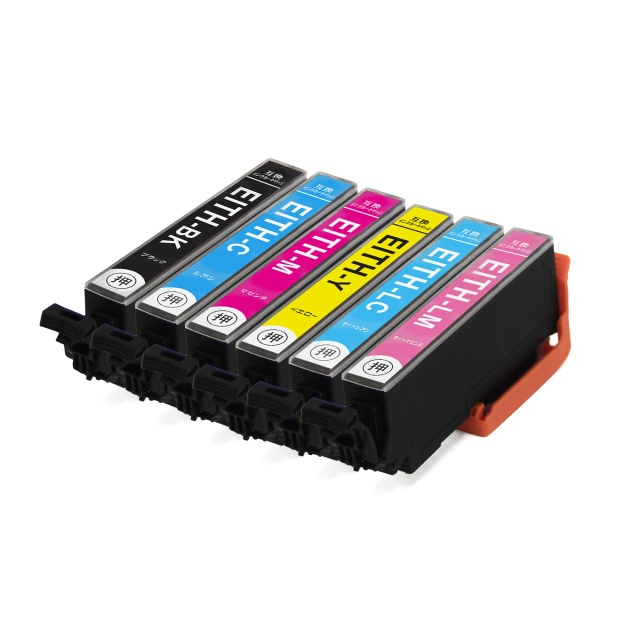 EPSON(エプソン)互換インクカートリッジ ITH-6CL (イチョウ インク) 6