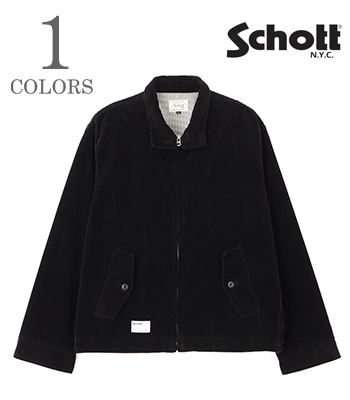 Schott ショット コーデュロイ|ドリズラージャケット『COUDUROY