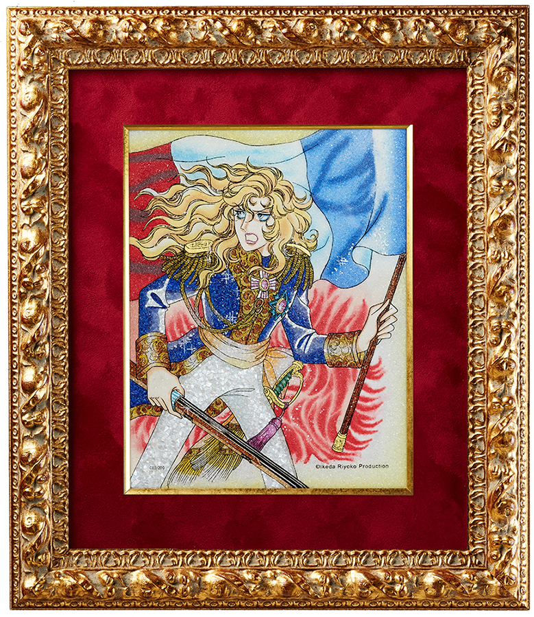 ジュエリー絵画 『ベルサイユのばら』オスカル1