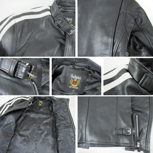 Schott クラシックレーサージャケット SH-3111063 -JOE-