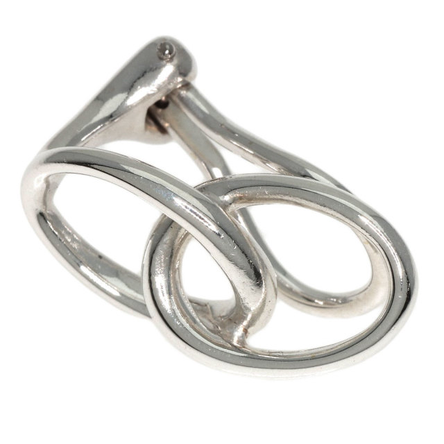 TIFFANY&Co. ティファニー ダブル ループ イヤリング シルバー