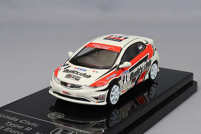 PARA64 1/64 ホンダ シビック タイプR FN2 2007 レース仕様 左ハンドル