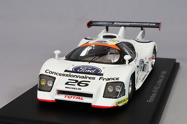 スパーク 1/43 ロンドー M379C 1986 ルマン24H 17位 #102 N.d.ベロ/L
