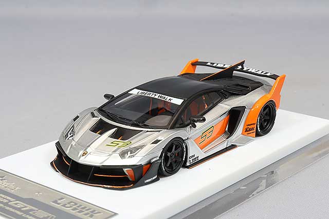 FuelMe Models 1/64 LB-シルエットワークス 700 GT EVO スカイブルー