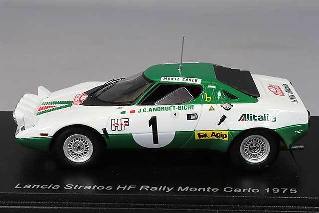 スパーク 1/43 ランチア ストラトス HF 1975 ラリー モンテカルロ #1