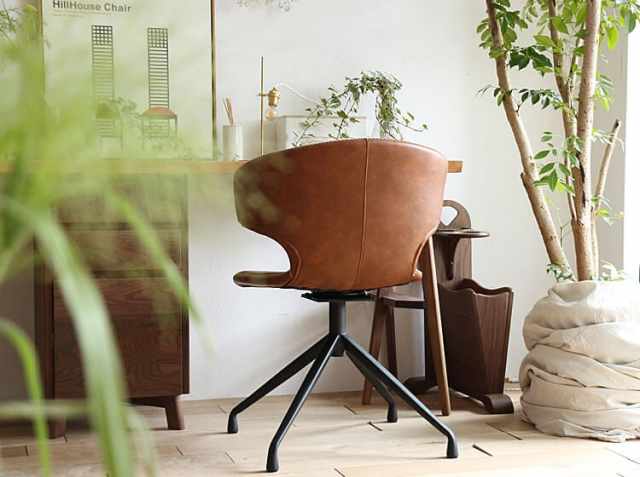 360度回転式ラウンドチェア Flor（フロール）｜北欧・ヴィンテージ