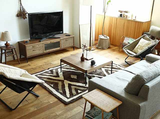 センターテーブル Rest（レスト） ウォールナットタイプ｜北欧