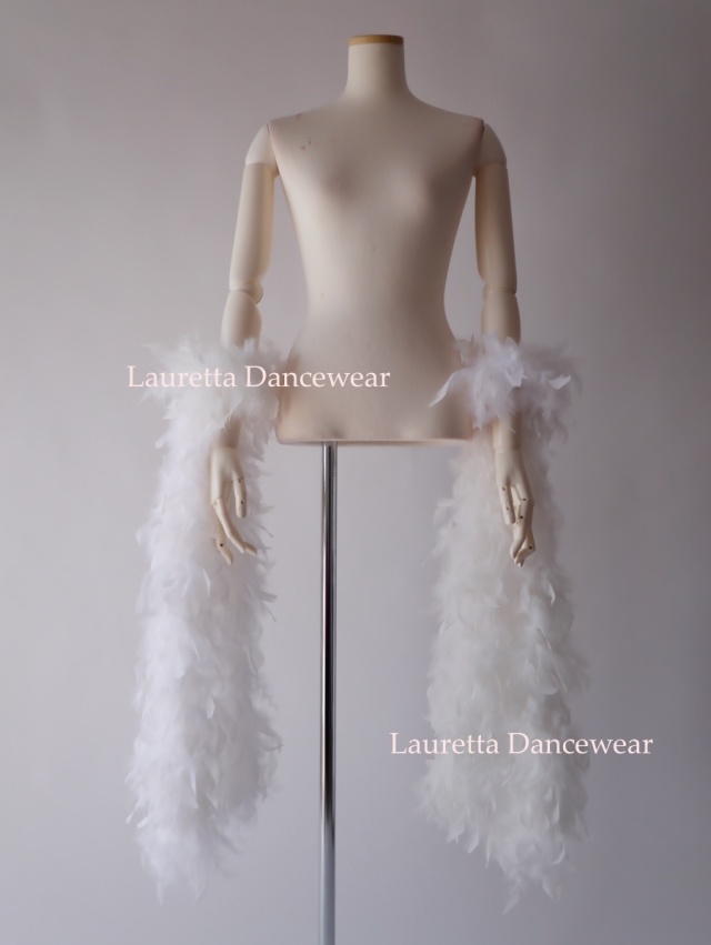 社交ダンス ファー フロート バングル スタンダード ドレス まみよん