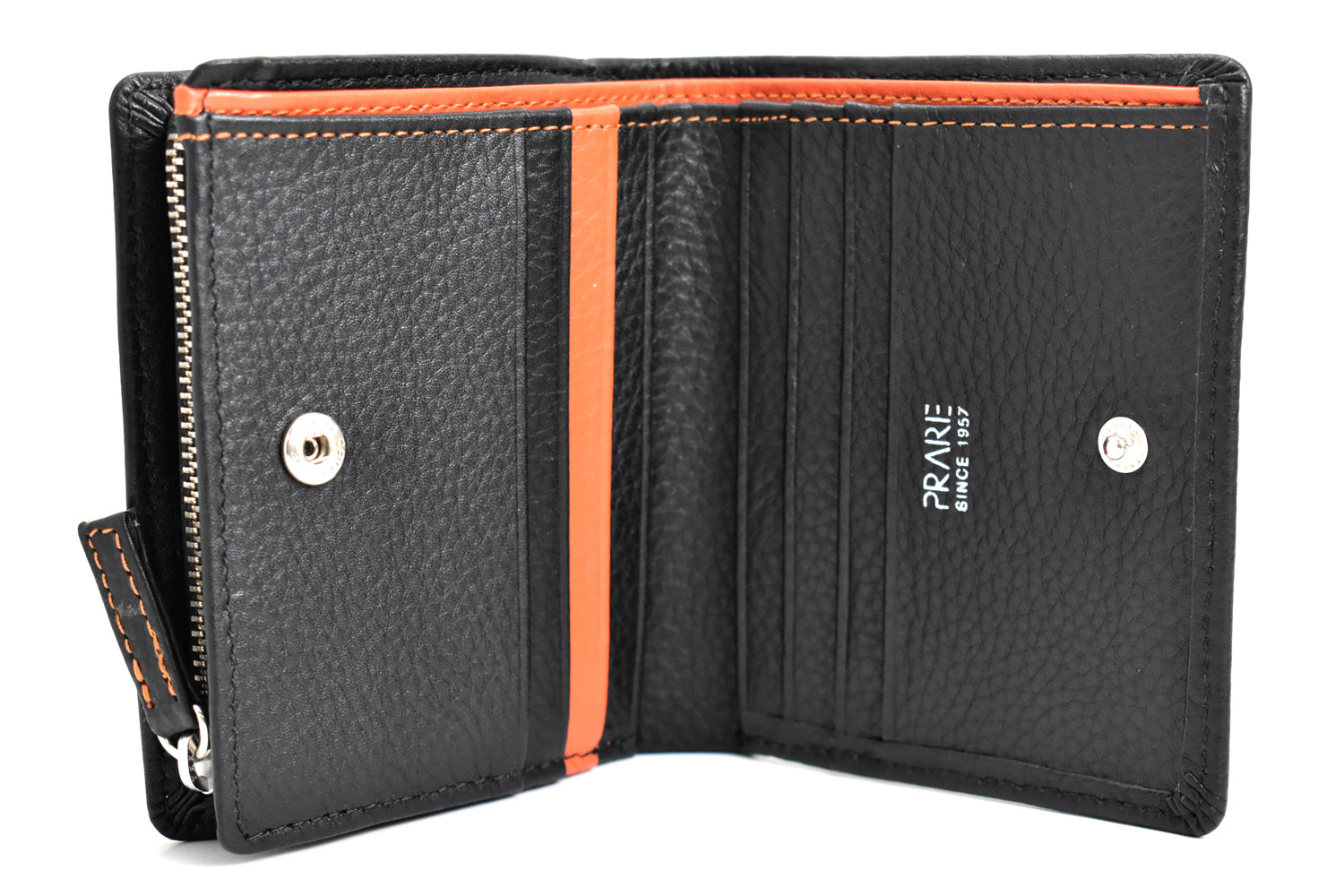 NewPeople（ニューピープル） ファスナー小銭入れ付き二つ折り財布