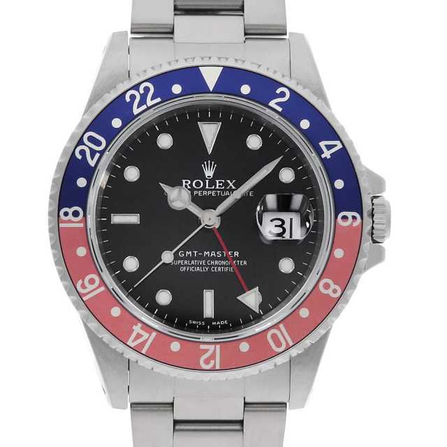 16700 ブラック ROLEX（ロレックス）GMTマスター 赤青ベゼル 中古