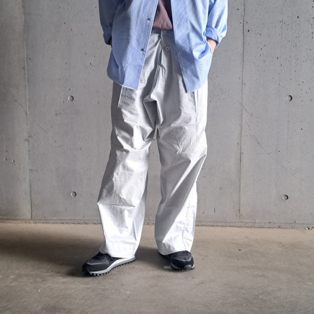 TUKI (ツキ) 0041【PAJAMAS】 (SHEETING) パジャマパンツ (ASH)