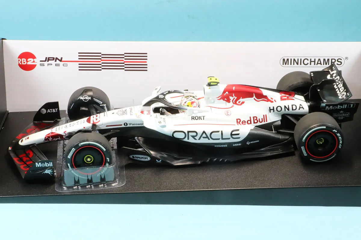 ミニチャンプス 1/18 レッドブル RB21 角田裕毅 日本GP 2025 110250322