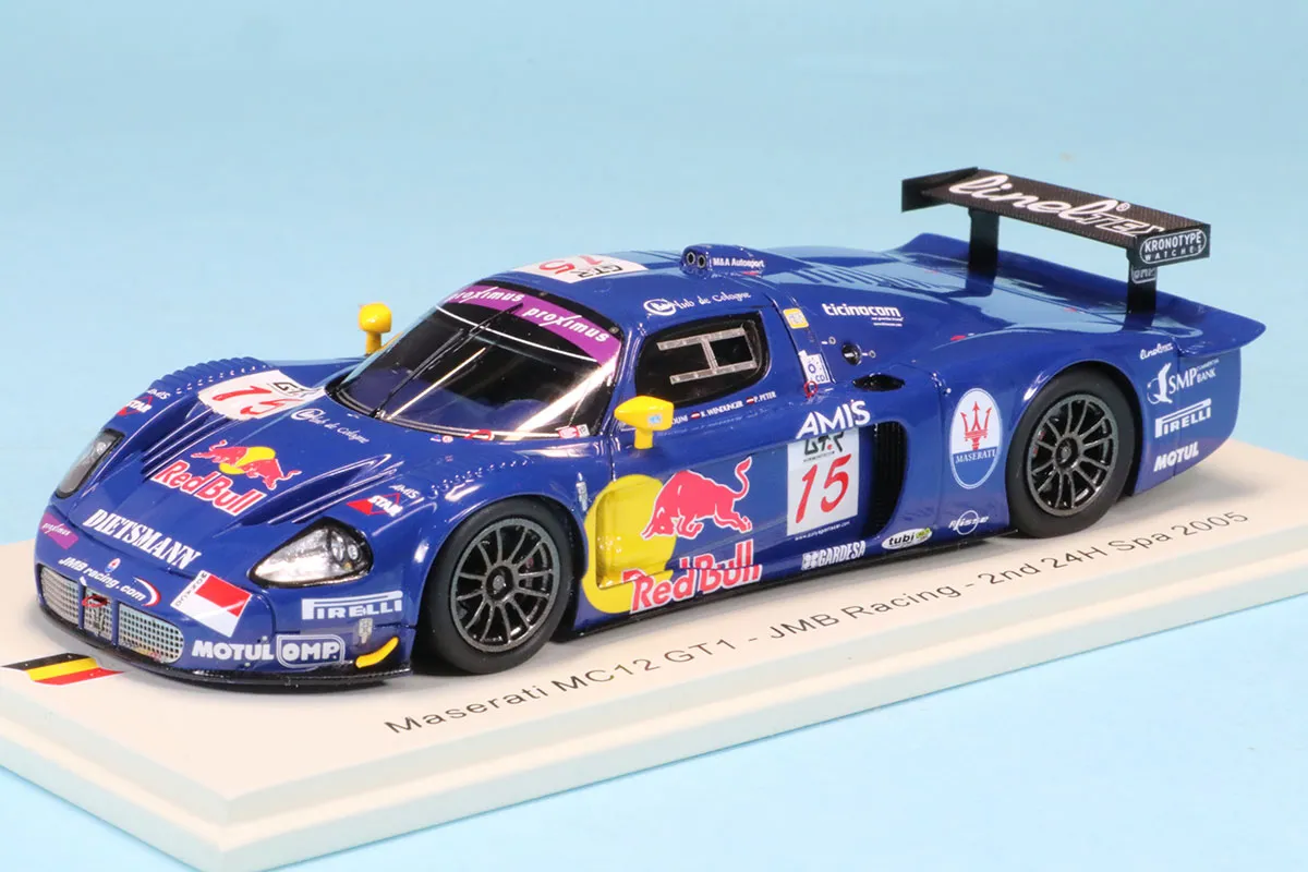 スパーク 1/43 マセラティ MC12 GT1 スパ 24h 2005 No.15 100SPA19