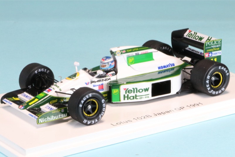 Lotus 102B 1991年オーストラリアGP 1/43 ハッキネン Lotus 102B 1991