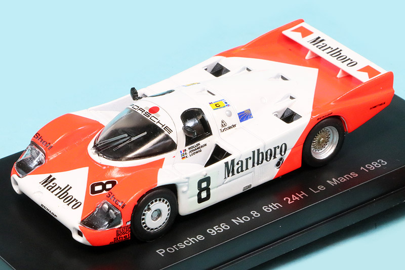 スパーク 1/64 ポルシェ 956 ルマン 24h 1983 6th No.8 Y179