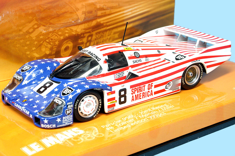 ミニチャンプス】1/18KENWOOD ポルシェ956 ミニチャンプス】1