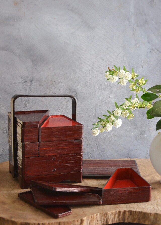 Antique Sam's Collection香合きく 菊香合 二代田中健智作