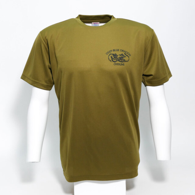 輸送艦おおすみTシャツType2(OD色)