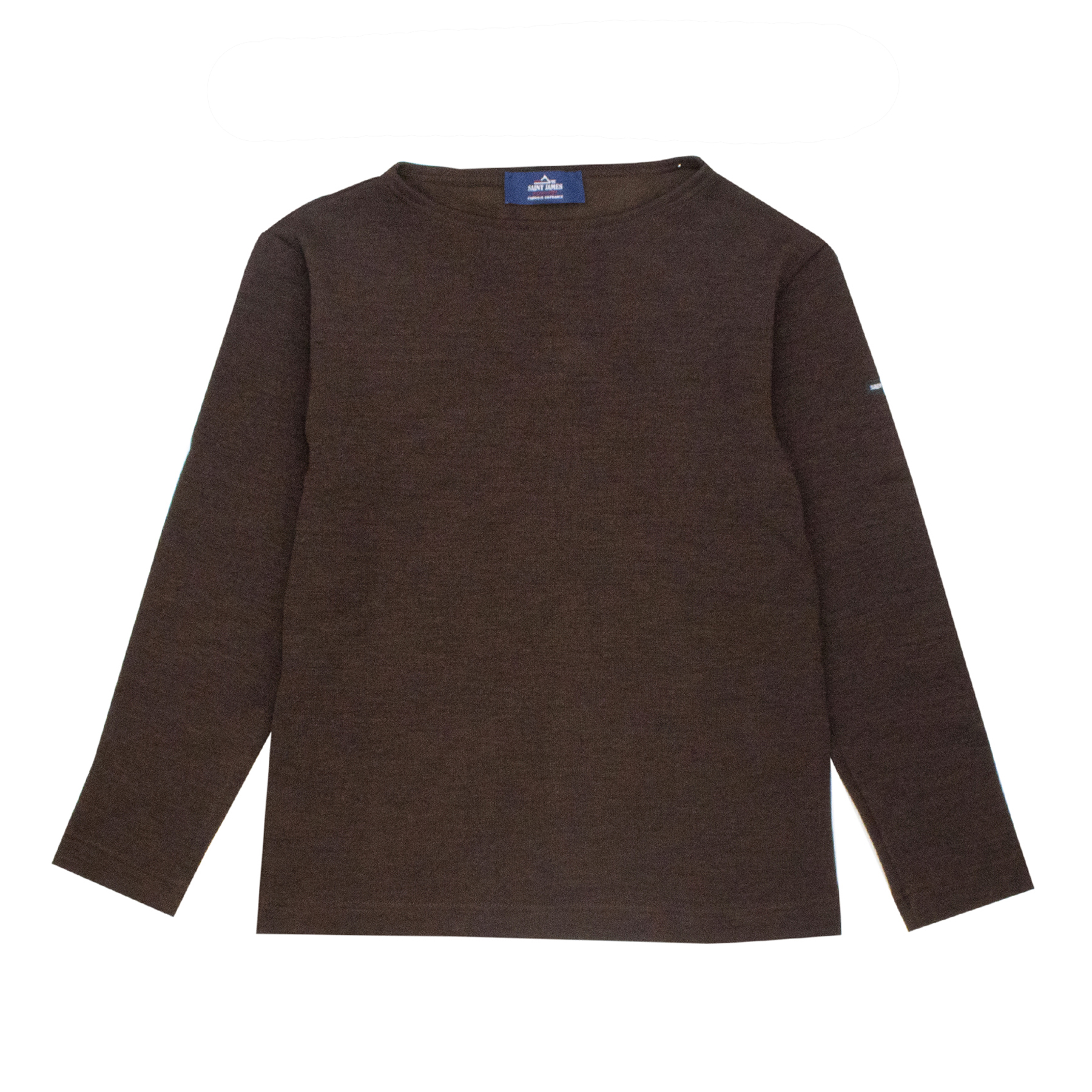 ダブルフェイスセーター［カカオブラウン］：セントジェームス