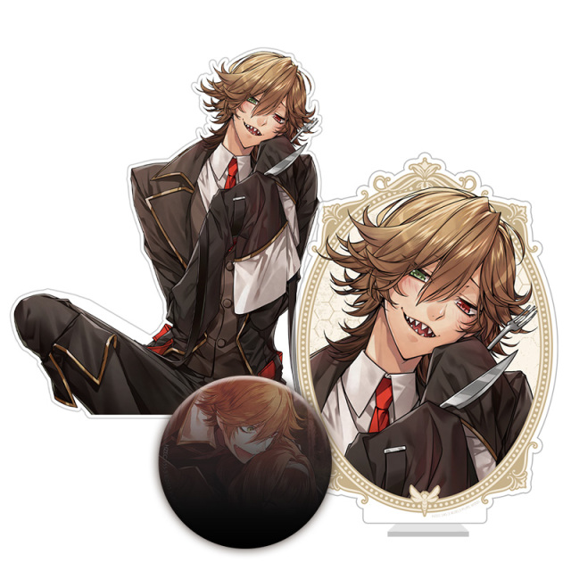 特典缶バッジ付】女王蜂の王房 アクスタセット