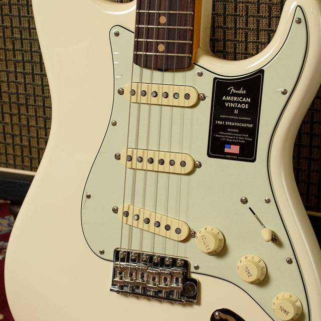 Fender/American Vintage II 1961 Stratocaster(Olympic White)【お