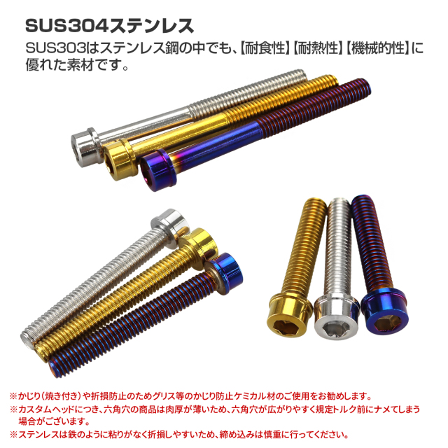 ダックス125 JB04／JB06 エンジンカバー クランクケースカバー ボルト