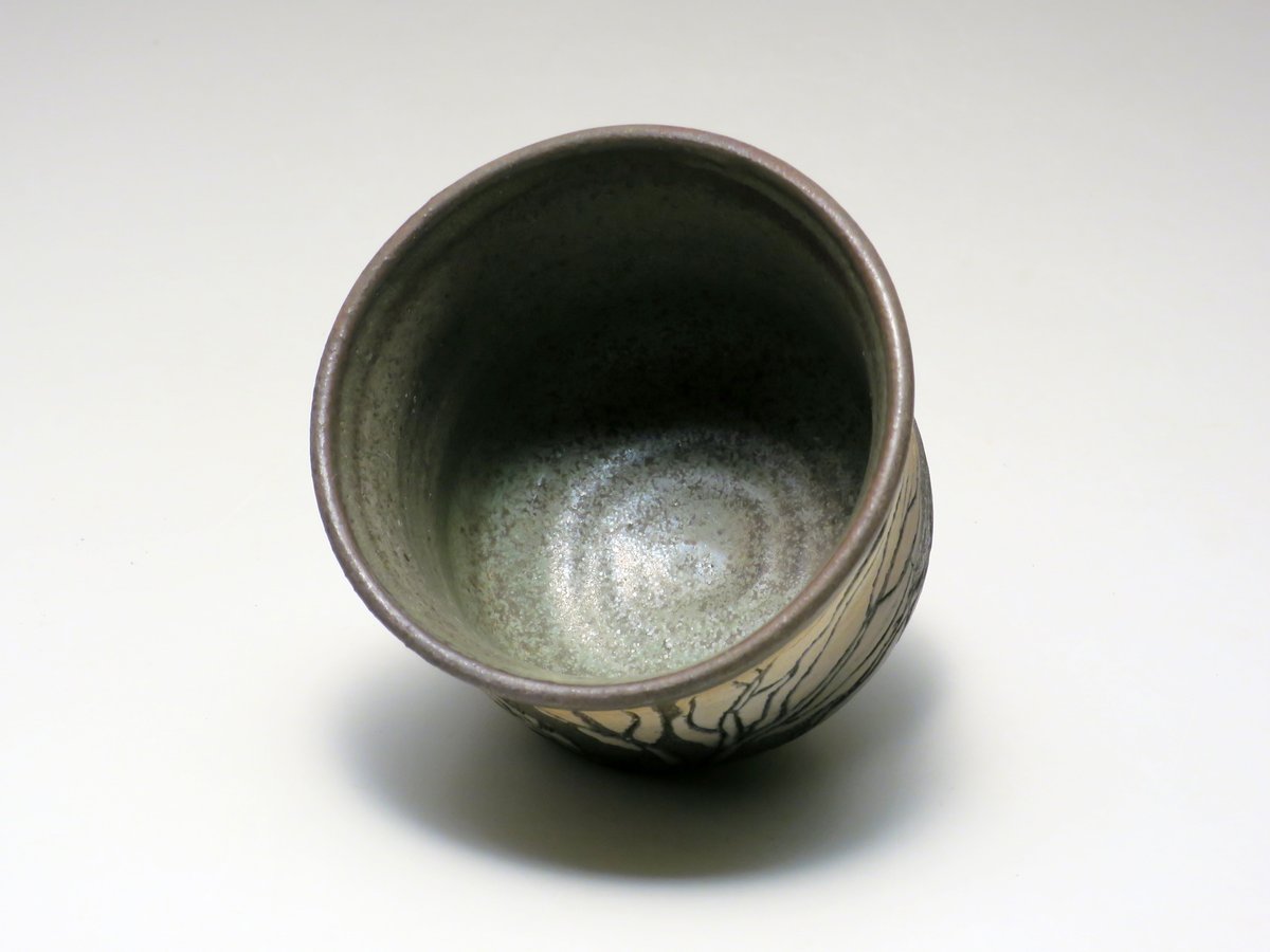 A44吉峯窯四代目 与し三 ぐい呑 A44吉峯窯四代目 与し三 ぐい呑 A44