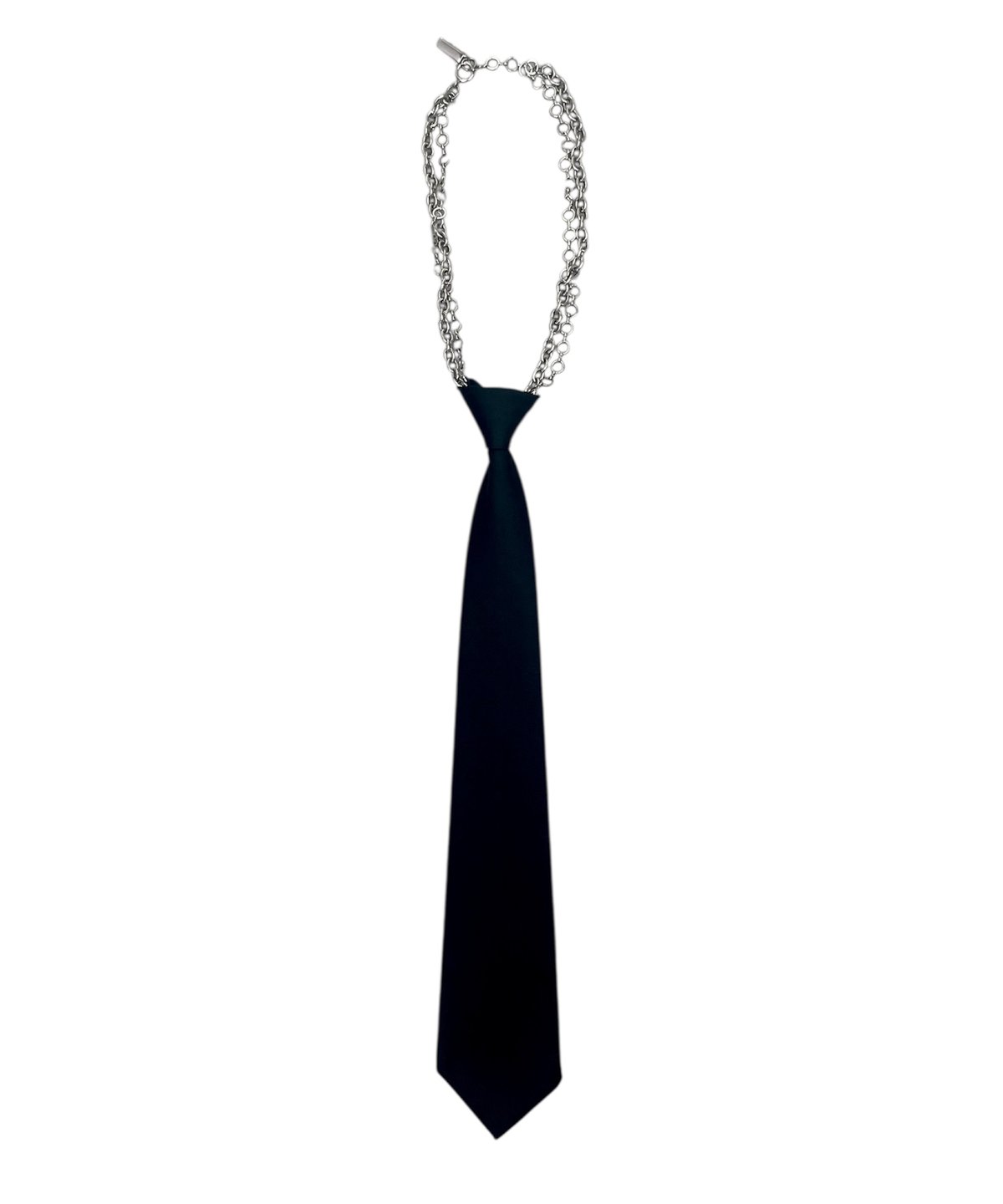 chain tie - black | KISHIDAMIKI