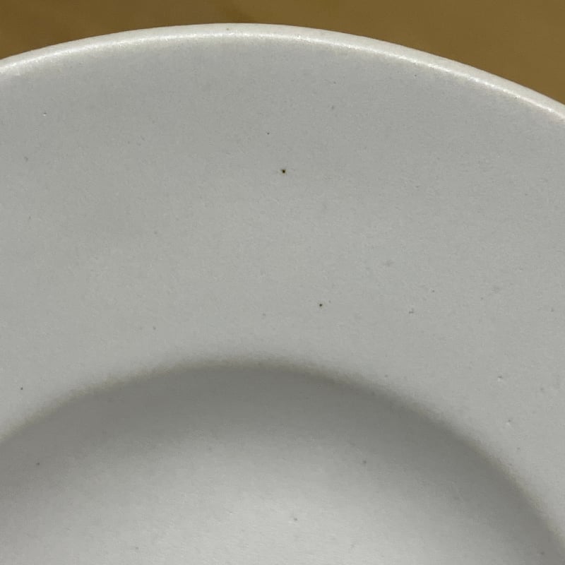 安藤雅信】オランダ皿 S（白マット釉） | ギャルリ百草 online store