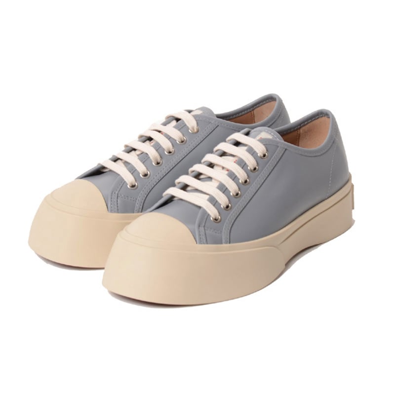 マルニ Marni PABLOレースアップスニーカー 牛革 グレー | YOKOAUNTY