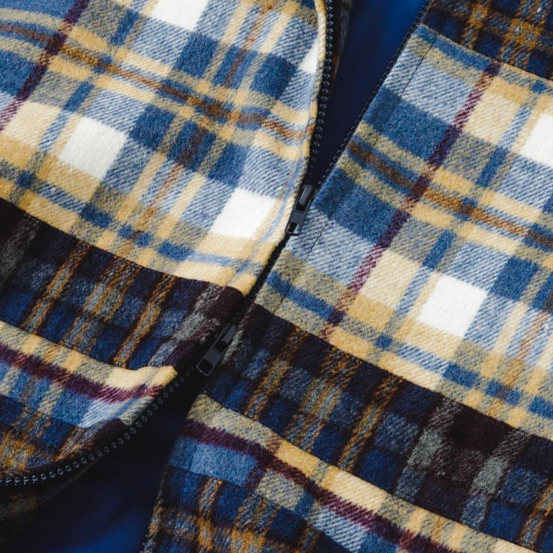 2pattern Checked Jacket - type B | harapeco Store