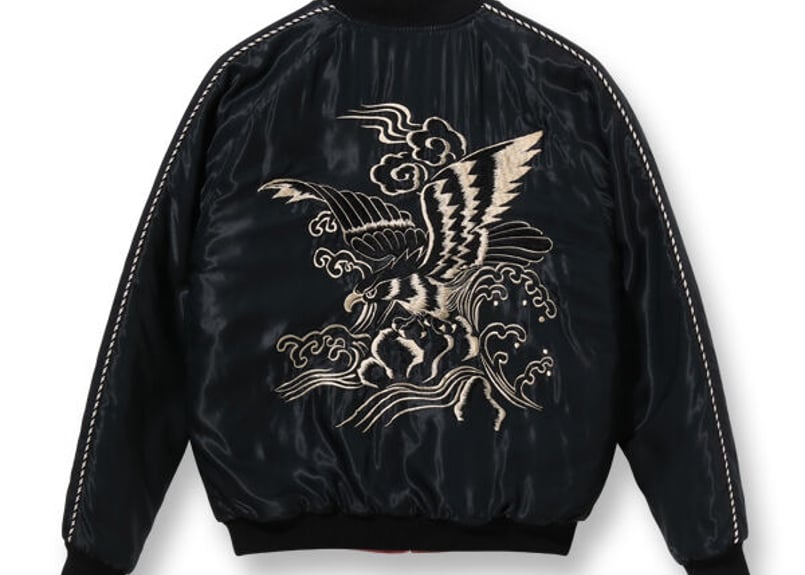 テーラー東洋スカジャン Acetate Quilted Souvenir Jacket “