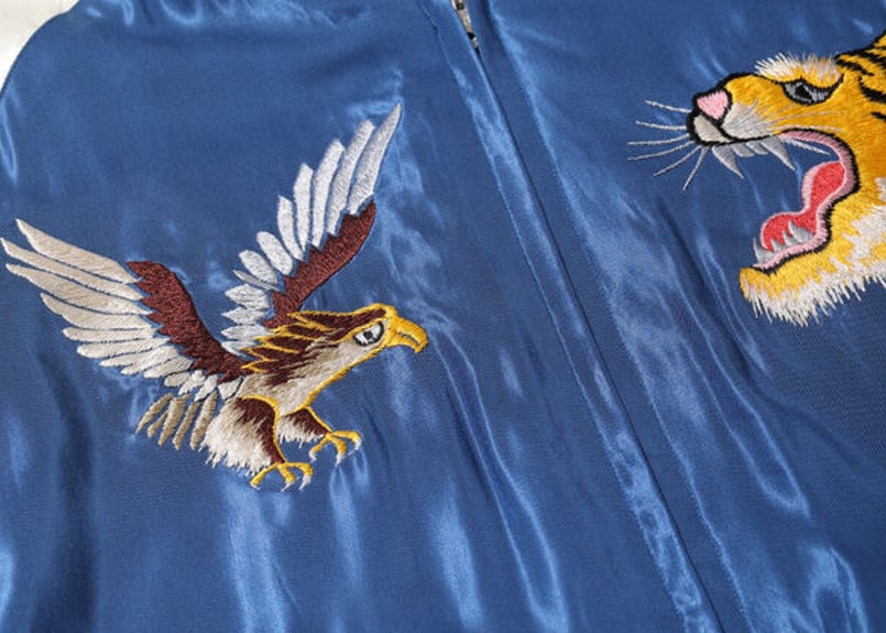 テーラー東洋スカジャン ACETATE SOUVENIR JACKET “ROARING T