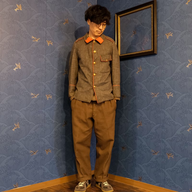 1930s Swiss Vintage Fireman Jacket Black | U