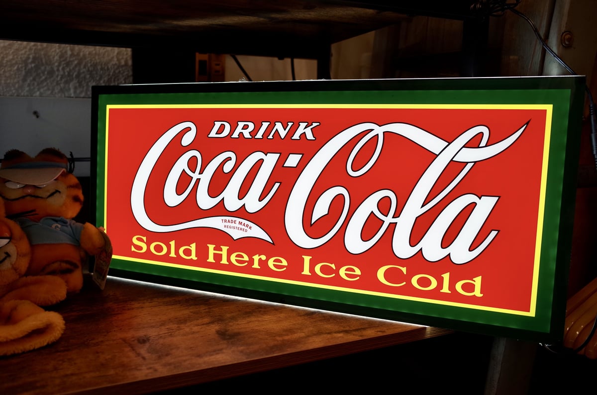 Coca Cola コカコーラ LEDライトサイン 看板 照明 世田谷ベース