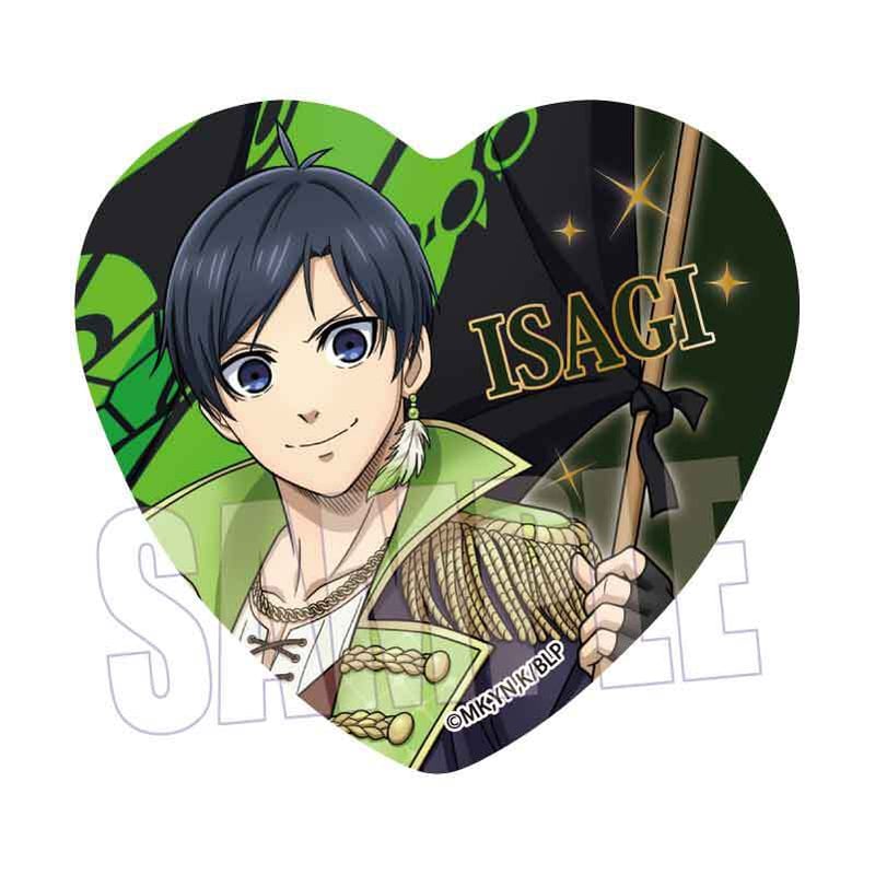 ハート缶バッジ ブルーロック/潔 世一 パイレーツver. | ベルハウス