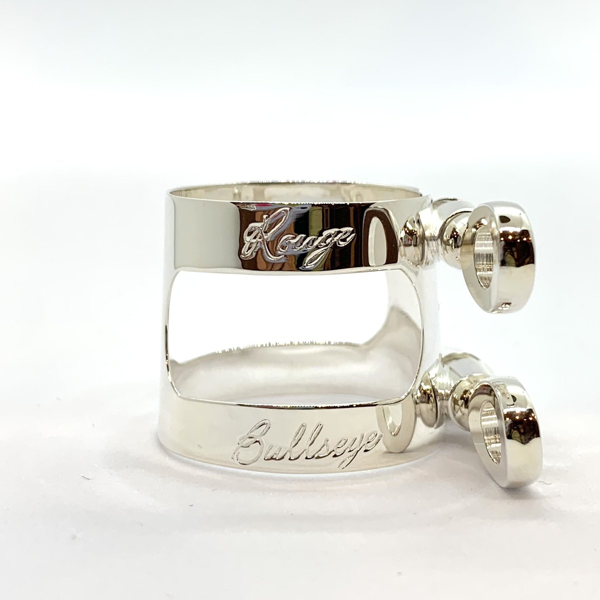 B♭クラリネット リガチャー ブルズアイ ルージュEX シルバー | 国際