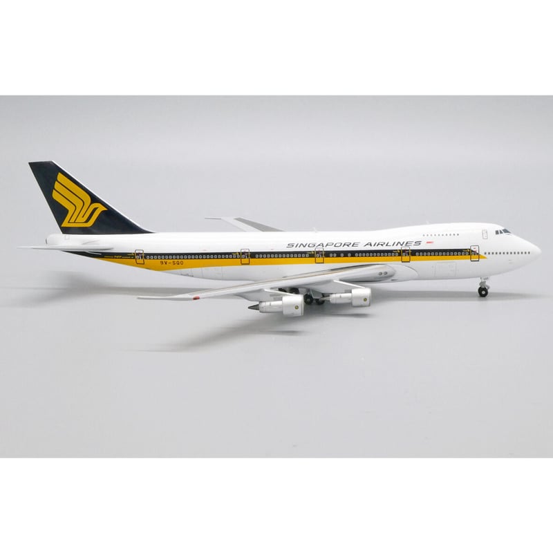 訳あり】【特売セール商品】1/400 747-200 シンガポール航空